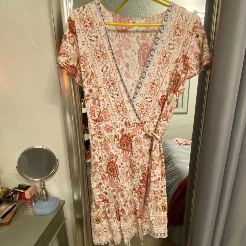 Ladies wrap dress BoHo